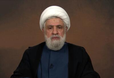 شیخ نعیم قاسم: مسئله اصلی اسرائیل خلع سلاح حزب الله نیست، تجزیه لبنان است (فیلم)