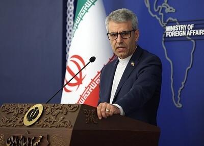 واکنش سخنگوی وزارت خارجه به موضع‌گیری اتحادیه اروپا در قبال حمله رژیم صهیونیستی به سوریه: حتی تظاهر به پایبندی به اصول اخلاقی را هم کنار گذاشته‌اند / مثل همیشه ما با مردم سوریه هستیم و با صدای بلند از حاکمیت ملی و تمامیت ارضی سوریه حمایت می‌کنیم