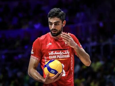 رونمایی از ستاره والیبال ایران مقابل چین