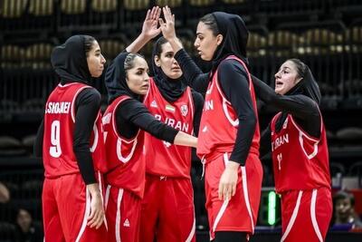 تایلند حریف بانوان ایران در نیمه‌نهایی بسکتبال کاپ آسیا شد