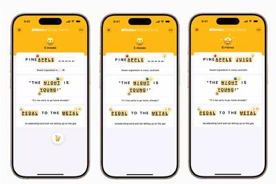 اپل بازی Emoji Game را برای رقابت با Wordle و نیویورک‌تایمز عرضه کرد