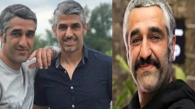 تصویر روز | خواهر و برادر بزرگتر پژمان جمشیدی در خارج از کشور | گلی شی