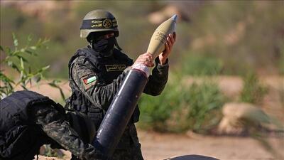 انهدام خودروی زرهی اشغالگران در عملیات سرایا القدس در غزه + فیلم