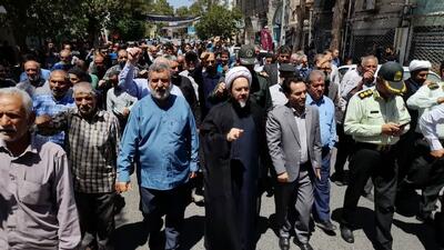 راهپیمایی «جمعه خشم و نصر» با حضور گسترده مردم در خلیل‌آباد برگزار شد