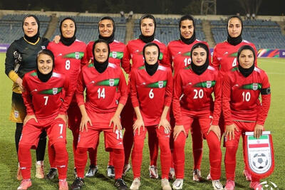 نبرد بانوان ایران برای افتخار در برابر اردن +عکس