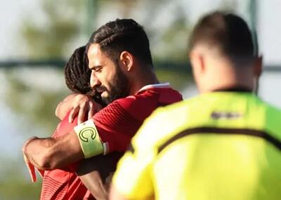 ثبت پاس گل‌های پرسپولیس توسط رضا شکاری و حسین کنعانی در مقابل آلانیا اسپور