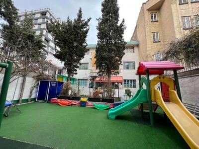 لحظه انفجار مهدکودکی در تهران در جنگ 12 روزه + فیلم