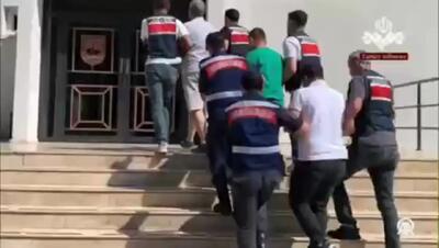 فیلم بازداشت ۱۵۳ متهم ارتباط با داعش در ترکیه