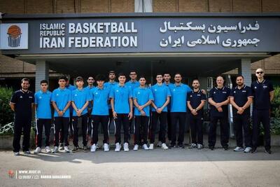 تیم ملی زیر ۱۶ سال بسکتبال ایران راهی اردن شد
