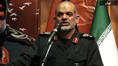 سردار وحیدی: قصد شورش داخلی داشتند