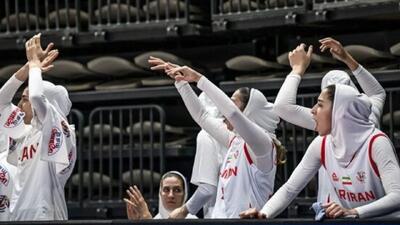 تایلند حریف زنان بسکتبال ایران در نیمه نهایی دیویژن B شد
