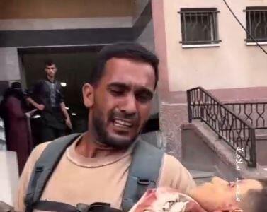 کودکی که دنبال غذا بود اما پیکر بی‌جانش بازگشت