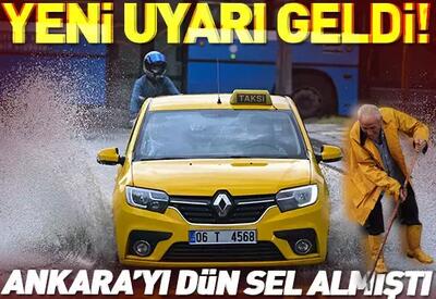 هشدار جدید هواشناسی برای آنکارا؛ خطر رگبار شدید و سیلاب
