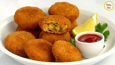 طرز تهیه کتلت مرغ سوخاری به روش رستورانی