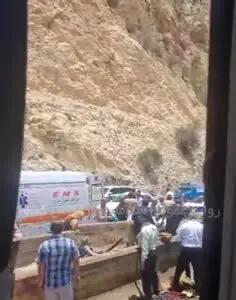 ببینید |‌ویدئویی دردناک از تصادف مرگبار اتوبوس در استان فارس
