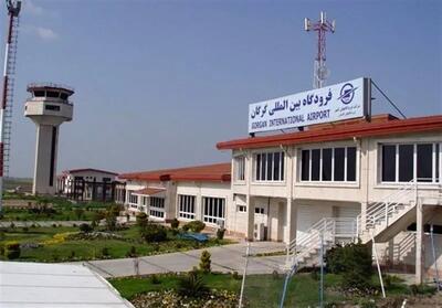 آتش‌سوزی کنترل‌شده در فرودگاه گرگان