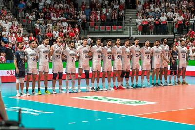 ایران 24 - فرانسه 26 شکست نزدیک ایران در ست اول مقابل فرانسه