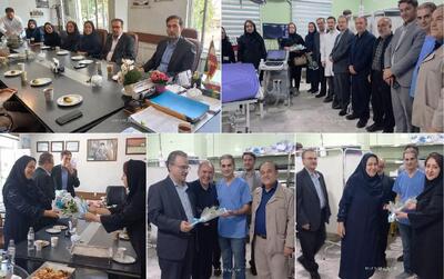 اهدای یک دستگاه سونوگرافی پرتابل به بیمارستان فاطمی اردبیل توسط خانواده مرحوم حاج غلامرضا اخوان اکبری