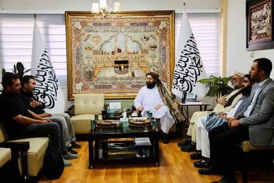 دیدار سفیر طالبان در تهران با خانواده طاها رضایی