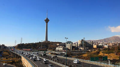 کیفیت هوای تهران در شرایط قابل قبول