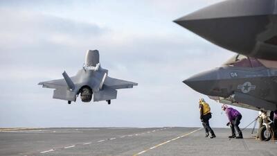 گرفتار شدن جنگنده F-35 بریتانیا در هند؛ نگرانی‌ها از افشای فناوری محرمانه