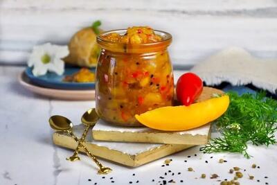 طرز تهیه چاتنی انبه هندی