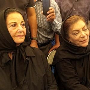 تصاویری تلخ از حضور چهره‌ها در مراسم همایون