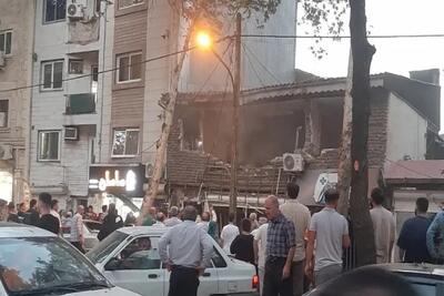 انفجار مهیب در خیابان باهنر رشت؛ علت چه بود؟ +فیلم