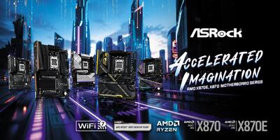 ازراک از مادربردهای X870 و X870E جدید خود رونمایی کرد