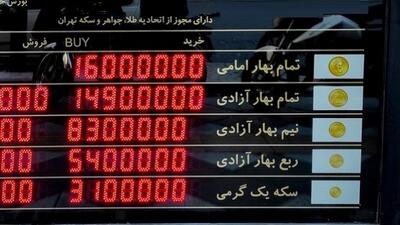 قیمت جدید سکه و طلا امروز یکشنبه 1404/04/29