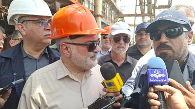 استاندار خوزستان: تولید در پالایشگاه آبادان بدون وقفه در حال انجام است