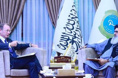 بررسی نظام سلامت افغانستان در دیدار نماینده انگلیس با مقامات طالبان