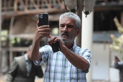 بازدید جمعی از هنرمندان پیشکسوت از ساختمان شیشه‌ای صداوسیما