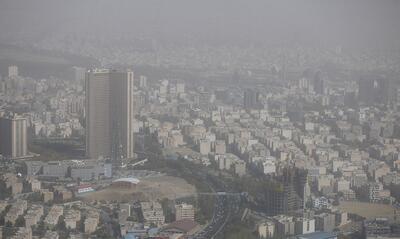 هشدار زرد هواشناسی درباره احتمال وقوع طوفان گرد و خاک در تهران