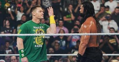 بازگشت شوکه‌کننده جان سینا در WWE مانی این د بنک 2021 و رویارویی با رومن رینز - پارس فوتبال