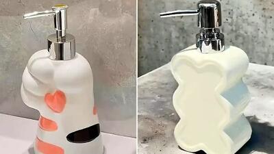 مدل‌ های جا مایع سرامیکی فانتزی برای تغییر دکوراسیون سرویس بهداشتی