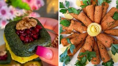 15 ایده دیزاین غذا که سفره ایرانی شما را زیبا می‌ کند!