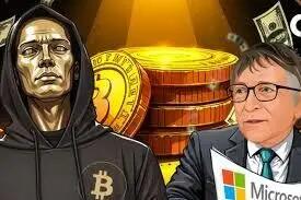 خالق ناشناس بیت‌کوین از بیل گیتس پیشی گرفت؛ ثروتمندتر از غول فناوری!