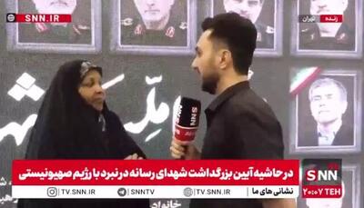 هاشمی: حضور خبرنگاران غربی در مناطق جنگ‌زده واقعیت جنایات ۱۲ روزه علیه مردم ایران را آشکار می‌کند + فیلم