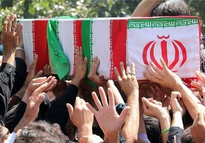 تشییع و خاکسپاری جانباز شهید محمدرضا ربیعی در همدان - تسنیم