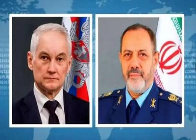 وزیران دفاع ایران و روسیه در مسکو ملاقات کردند