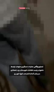 شرور مسلح و عامل تیراندازی در محله دیلمان با شلیک پلیس زمین‌گیر شد