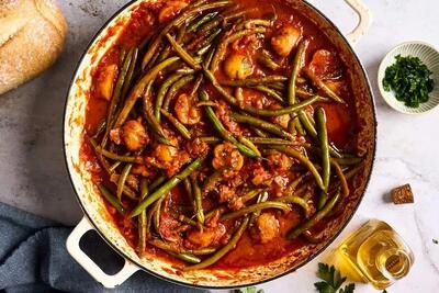 طرز تهیه خورشت لوبیا سبز ارومیه