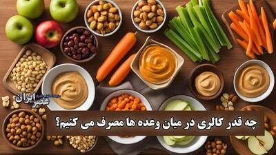 چه قدر کالری در میان وعده ها مصرف می‌کنیم؟ تهدیدی پنهان یا فرصتی برای بهبود سلامت؟ (فیلم)