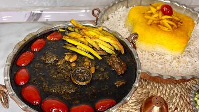 طرز تهیه خورشت تره کردستان