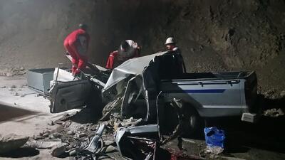 ریزش کوه در بلده مازندران جان ۲ نفر را گرفت+فیلم
