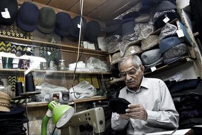 سرِ بی‌کلاه کلاهدوزی در اردبیل
