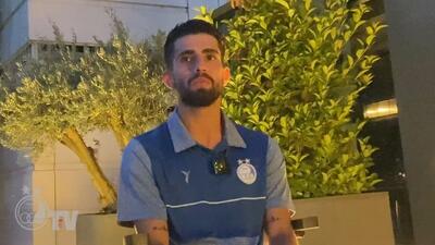 علیرضا کوشکی وینگر استقلال: در گل من به الریان خدا دست داشت