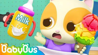 انیمیشن بیبی باس | BabyBus | آموزش زبان به کودکان ‍‍‍| بستنی میوه ای!