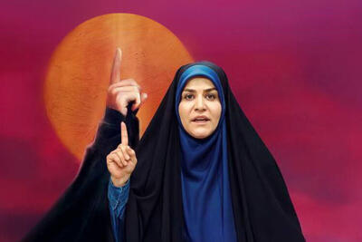 عکس | عکس یادگاری خبرنگار آمریکایی با سحر امامی مقابل ساختمان شیشه‌ای